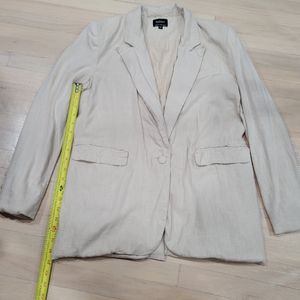 Beige Bardot Blazer Size 8
